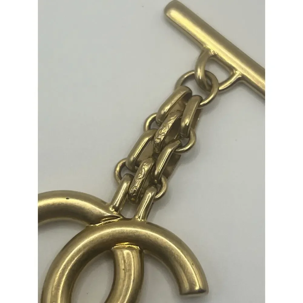 Chanel CC Gold hardware Bag Charm Emblem Reissue Mademoiselle Bijoux Chain